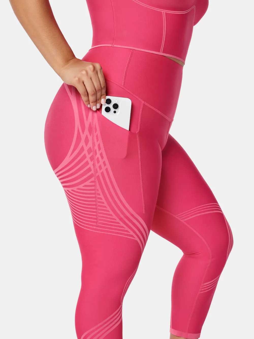 Body Sculpt Side Pocket 7/8 Leggings