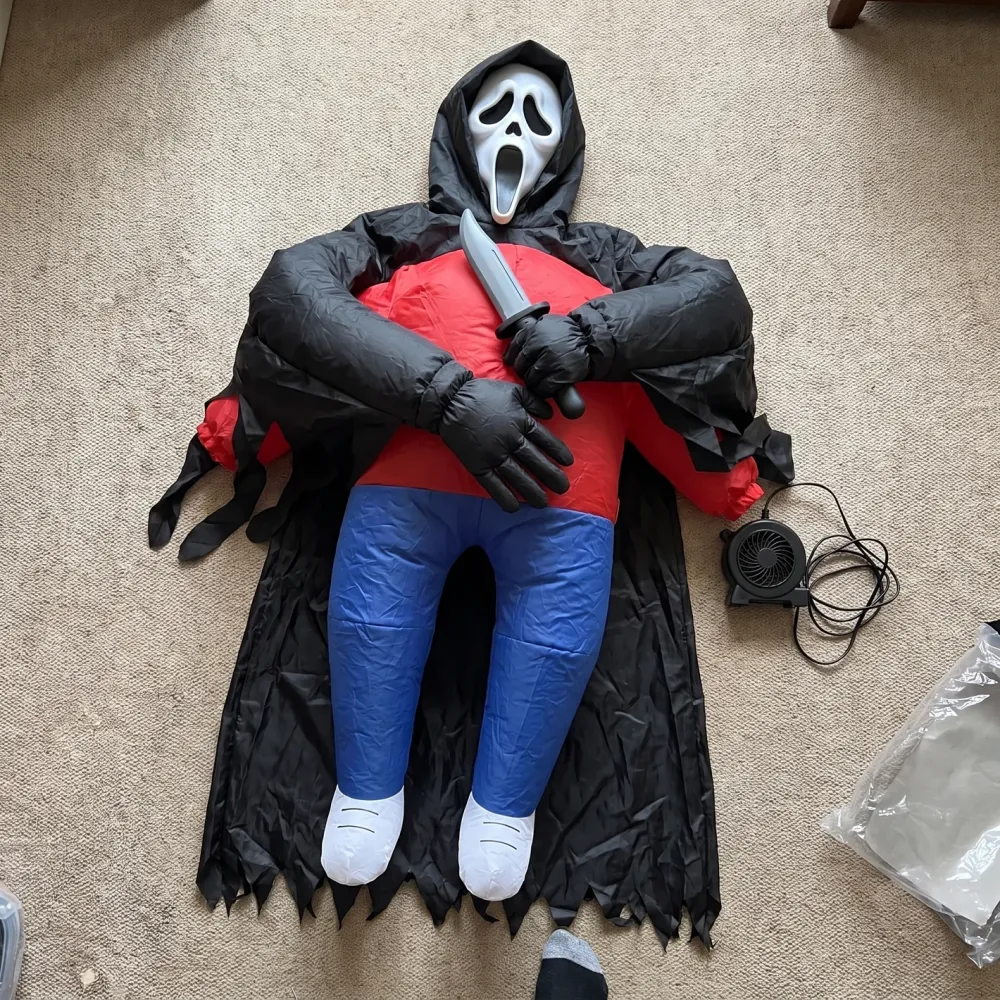 Inflatable Ghostface Costume