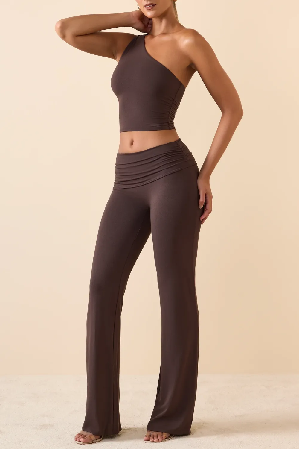 Women's Soft Modal Slim Straight Trousers