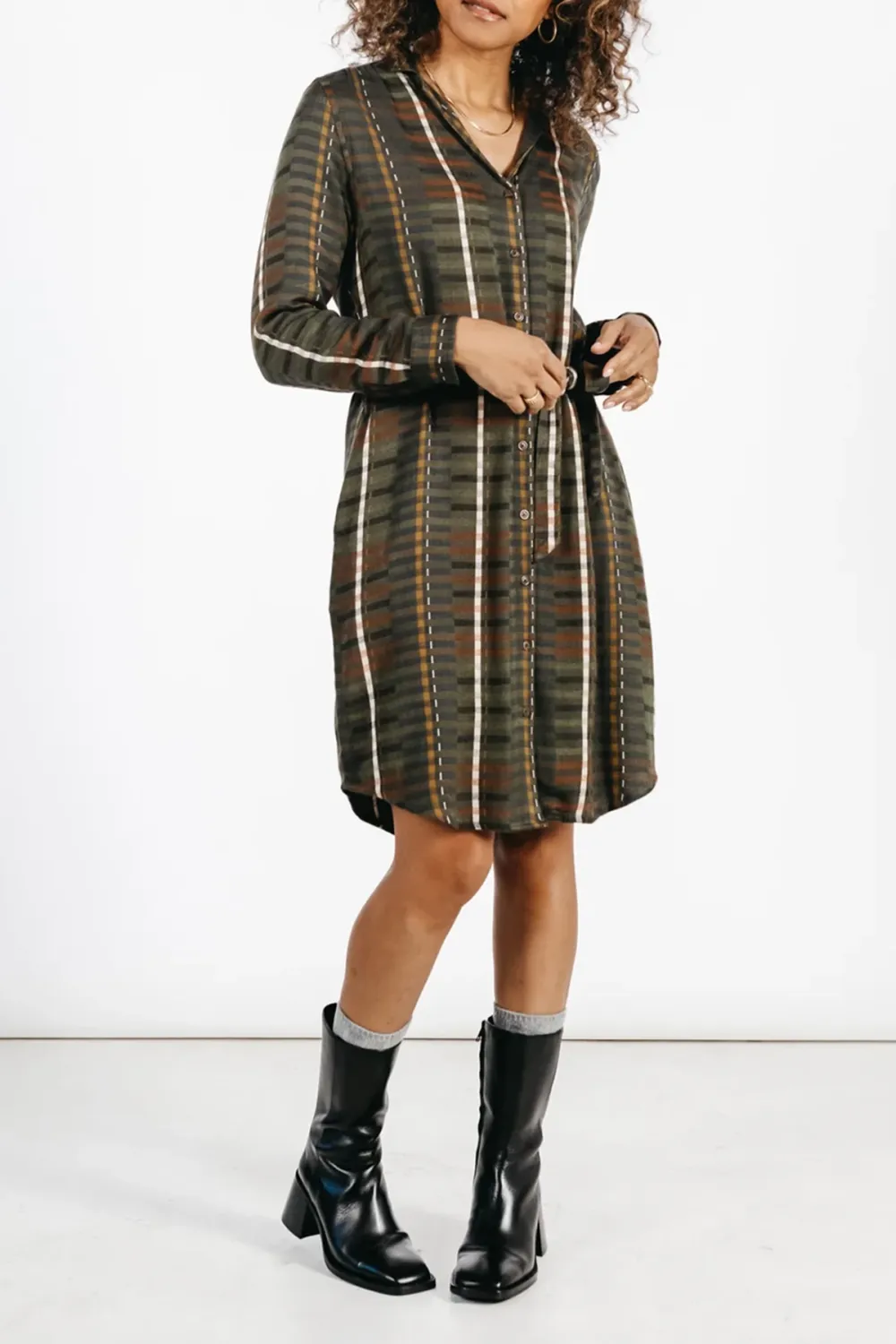 The Emery Shirt Dress