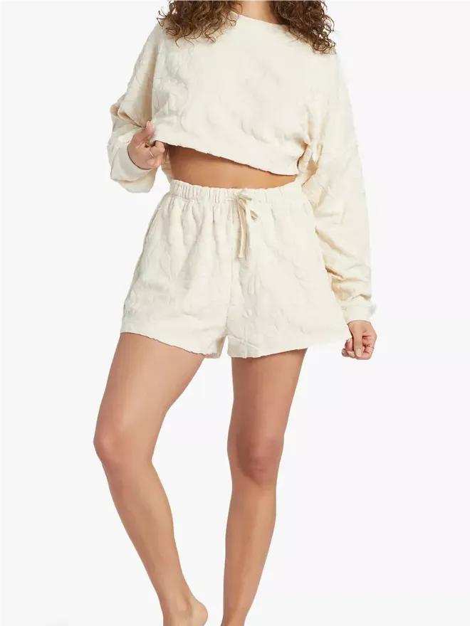 Towelling Jacquard Shorts