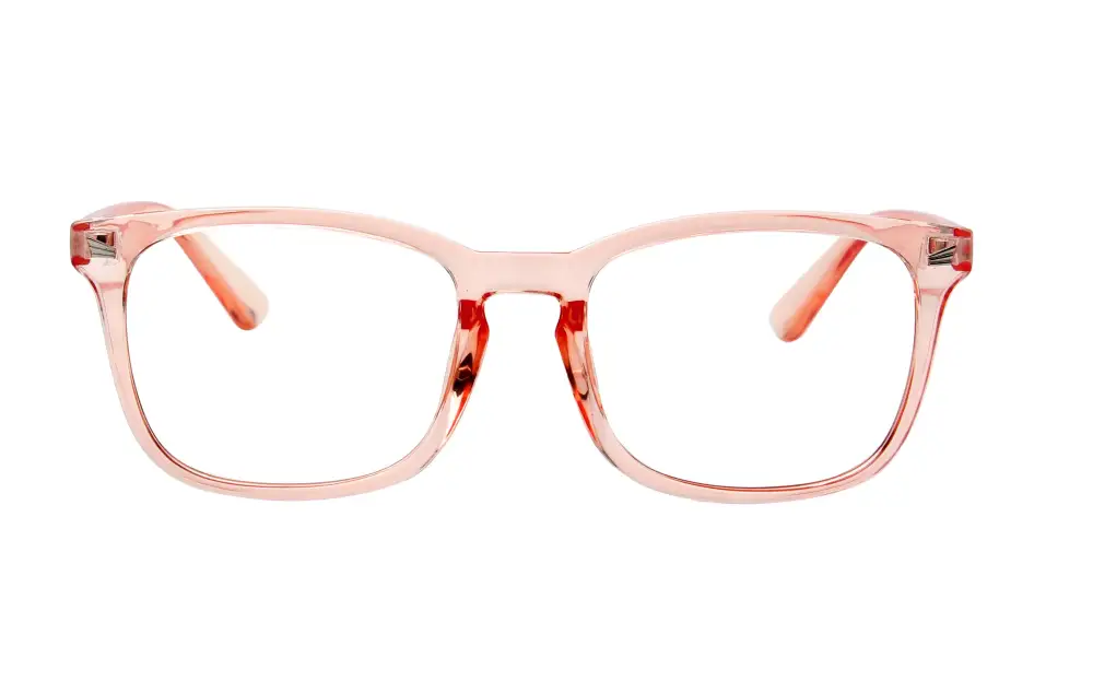 Scalloped Rectangle Frame Sunglasses