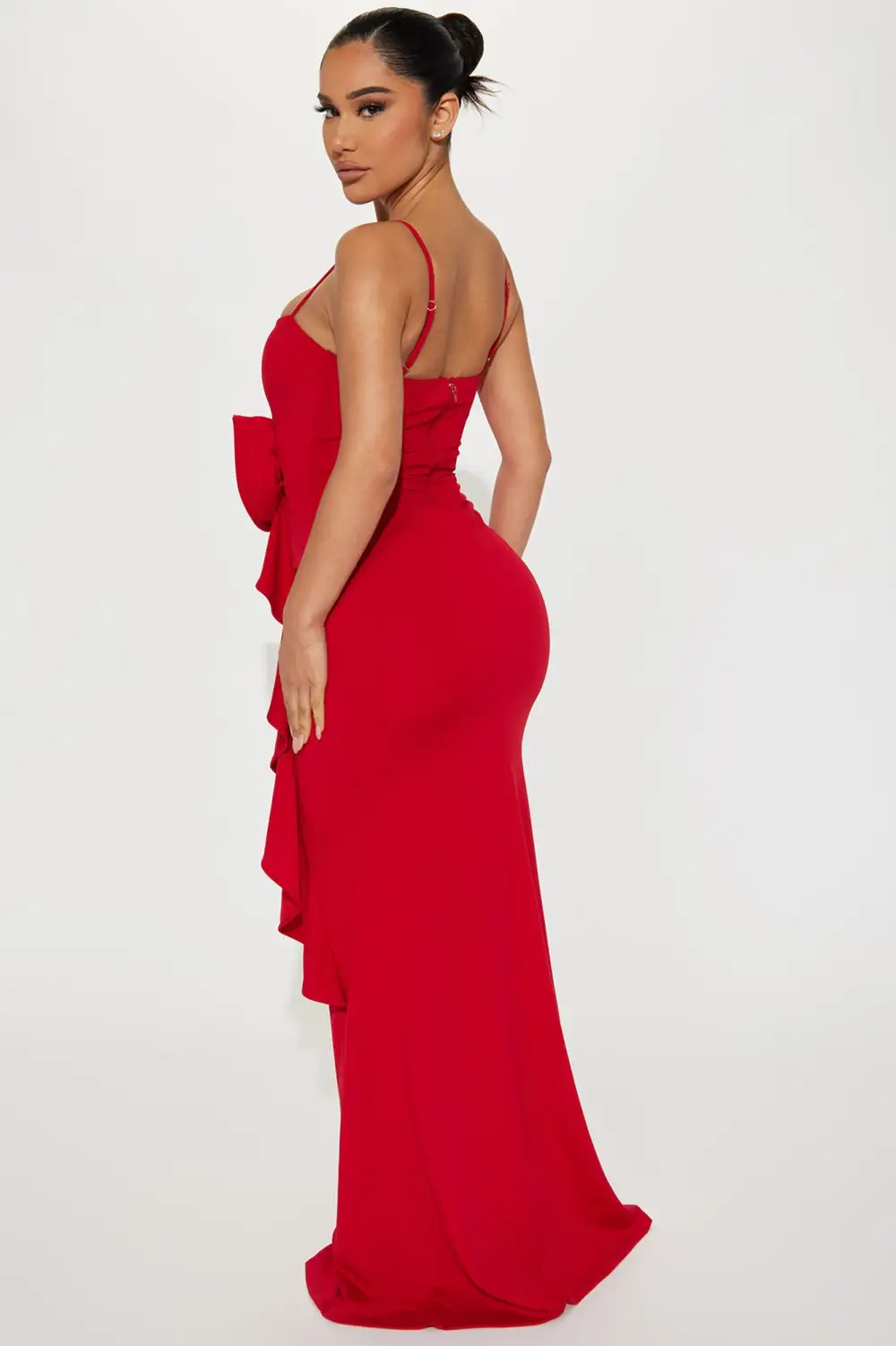 Hotter Than Salsa Maxi Dress - Red