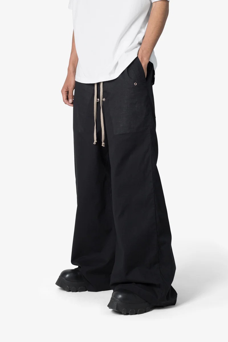 GAUZE LAYERED RAVE PANTS