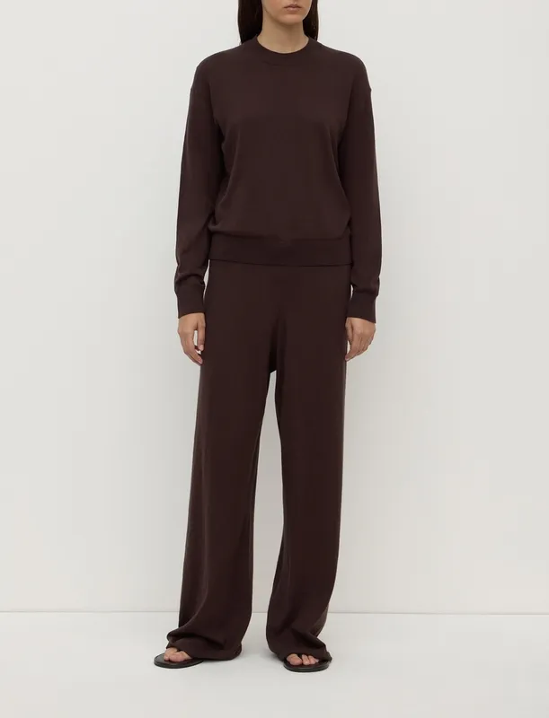 Ganache Cotton Cashmere Lounge Pant