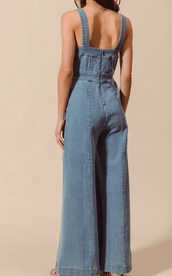 Wide Leg Everyday Jumpsuit