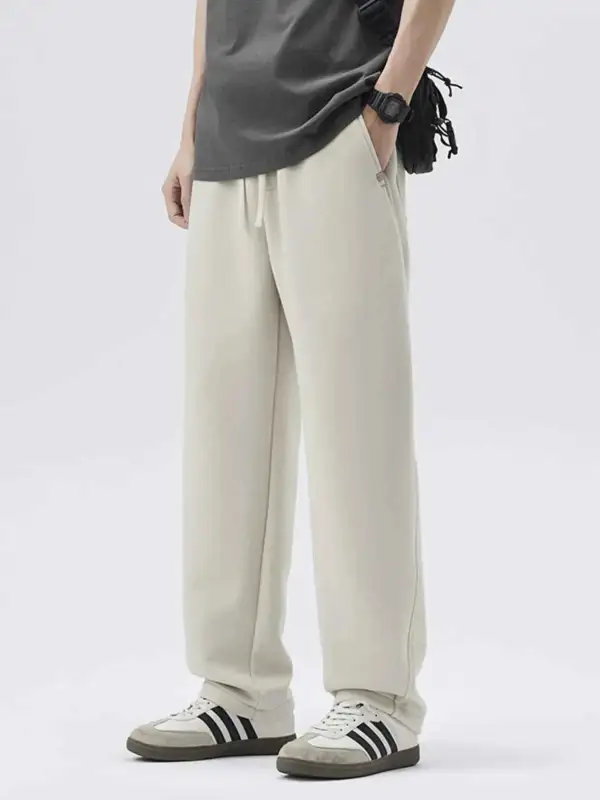 Everyday Casual Loose-Fit Drawstring Pants