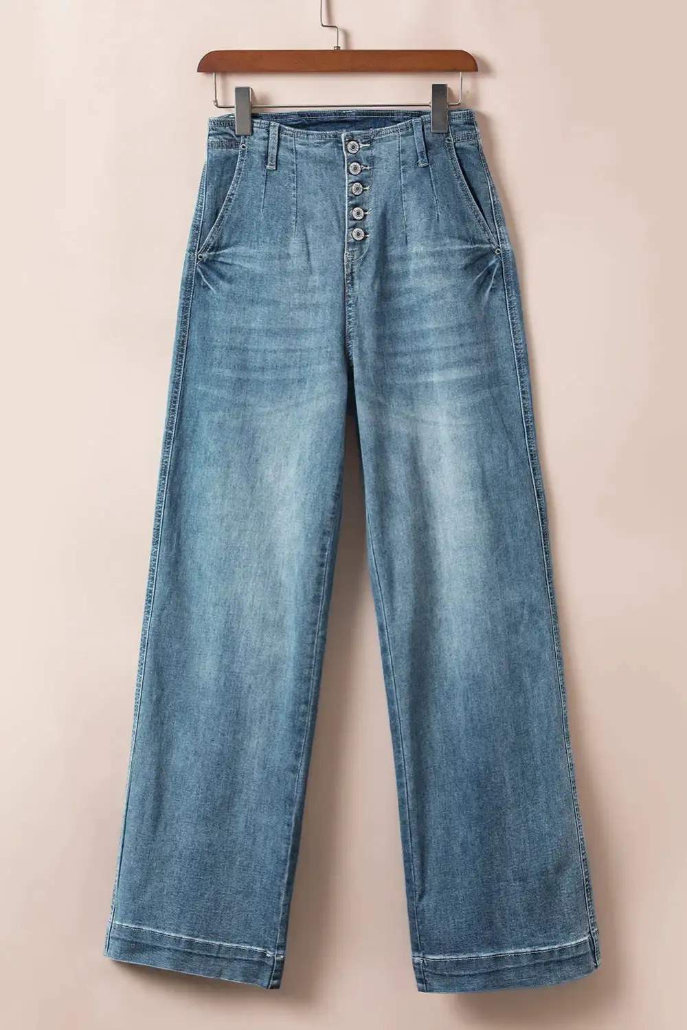 Loose Button Dusk Multi Buttons Medium Jeans
