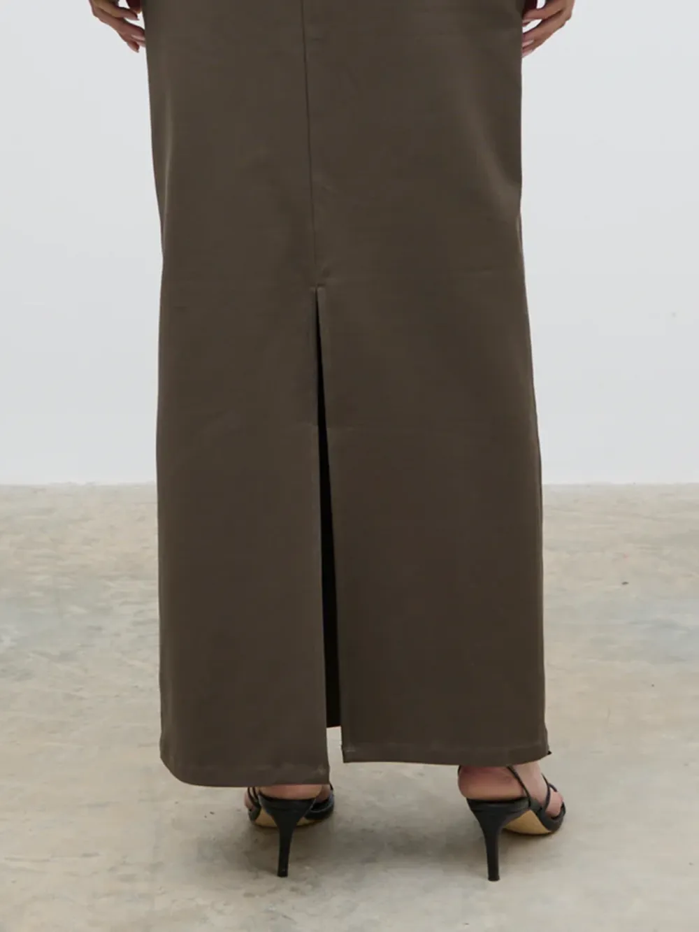 Tailored Maxi Skirt