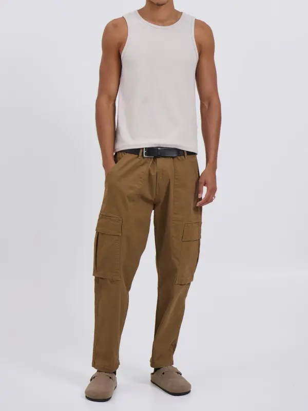 Simple And Comfortable Slim Choc Pant