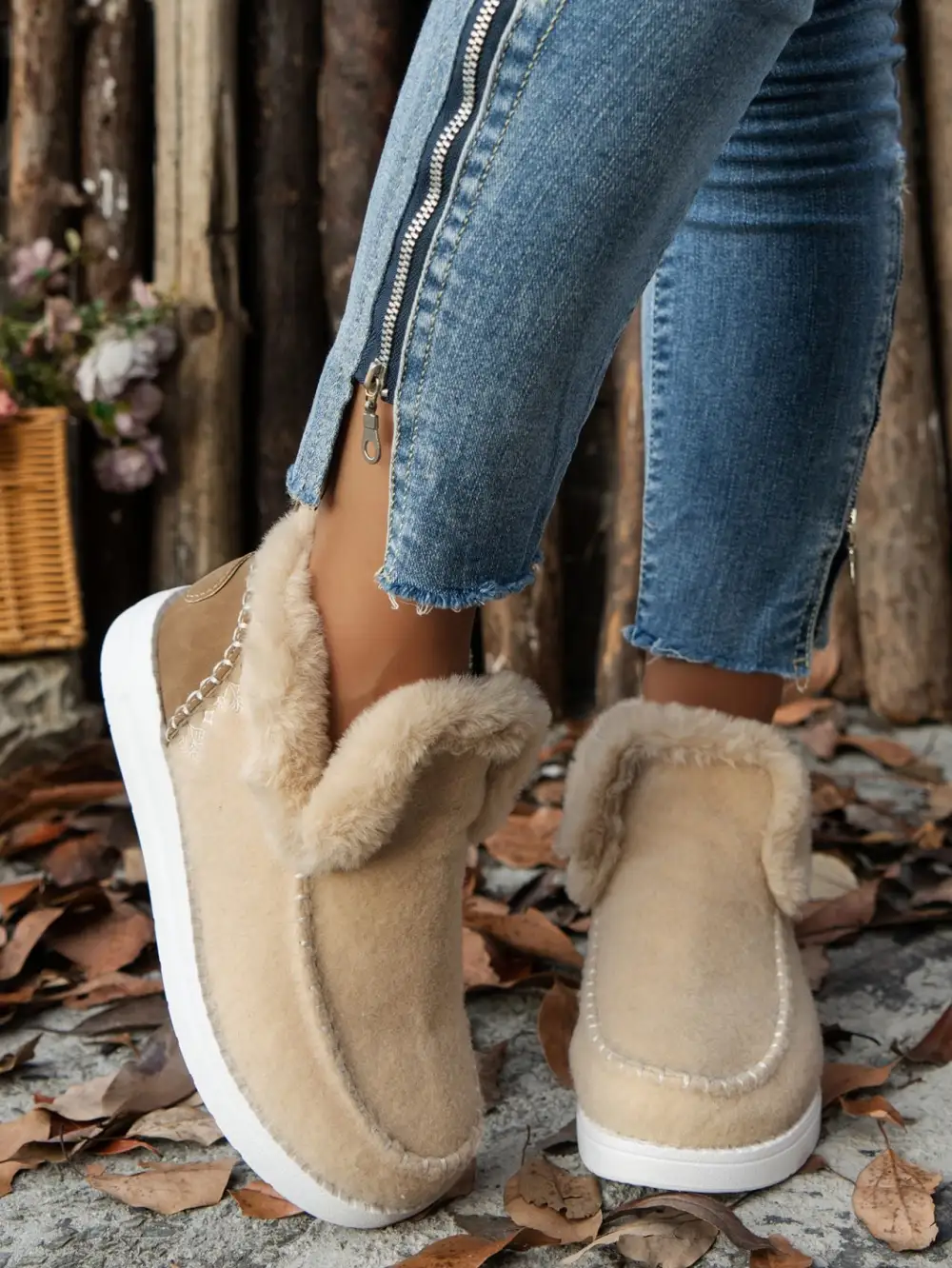 Flats Round Toe Sneakers