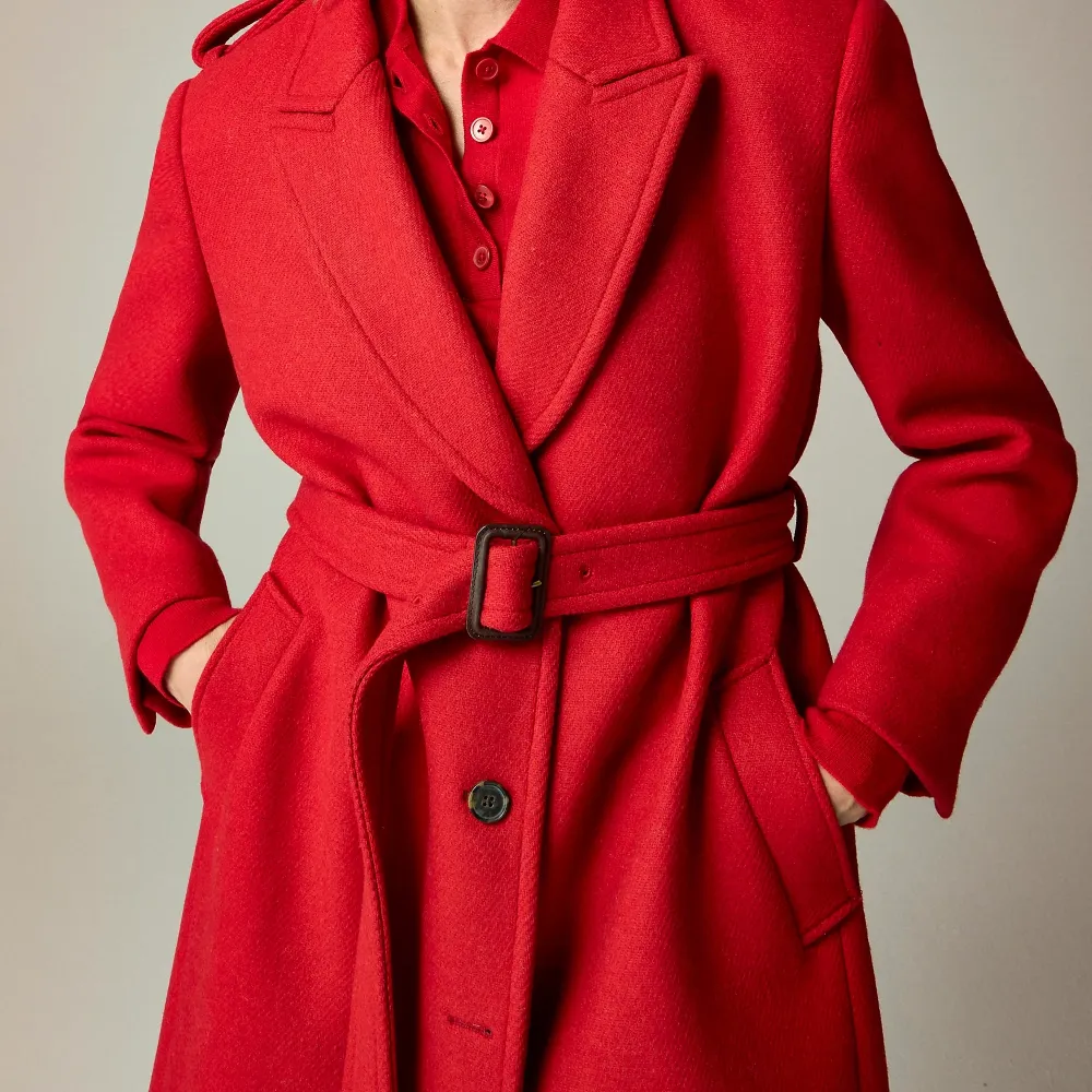 Double-Faced Wrap Trench Coats