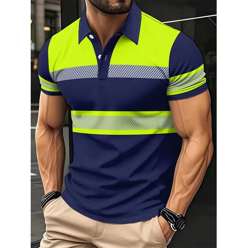 Men's Printed Polo