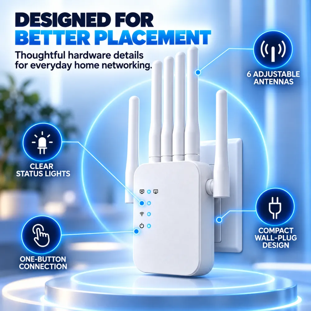 Wall-Penetrating WiFi Signal Booster