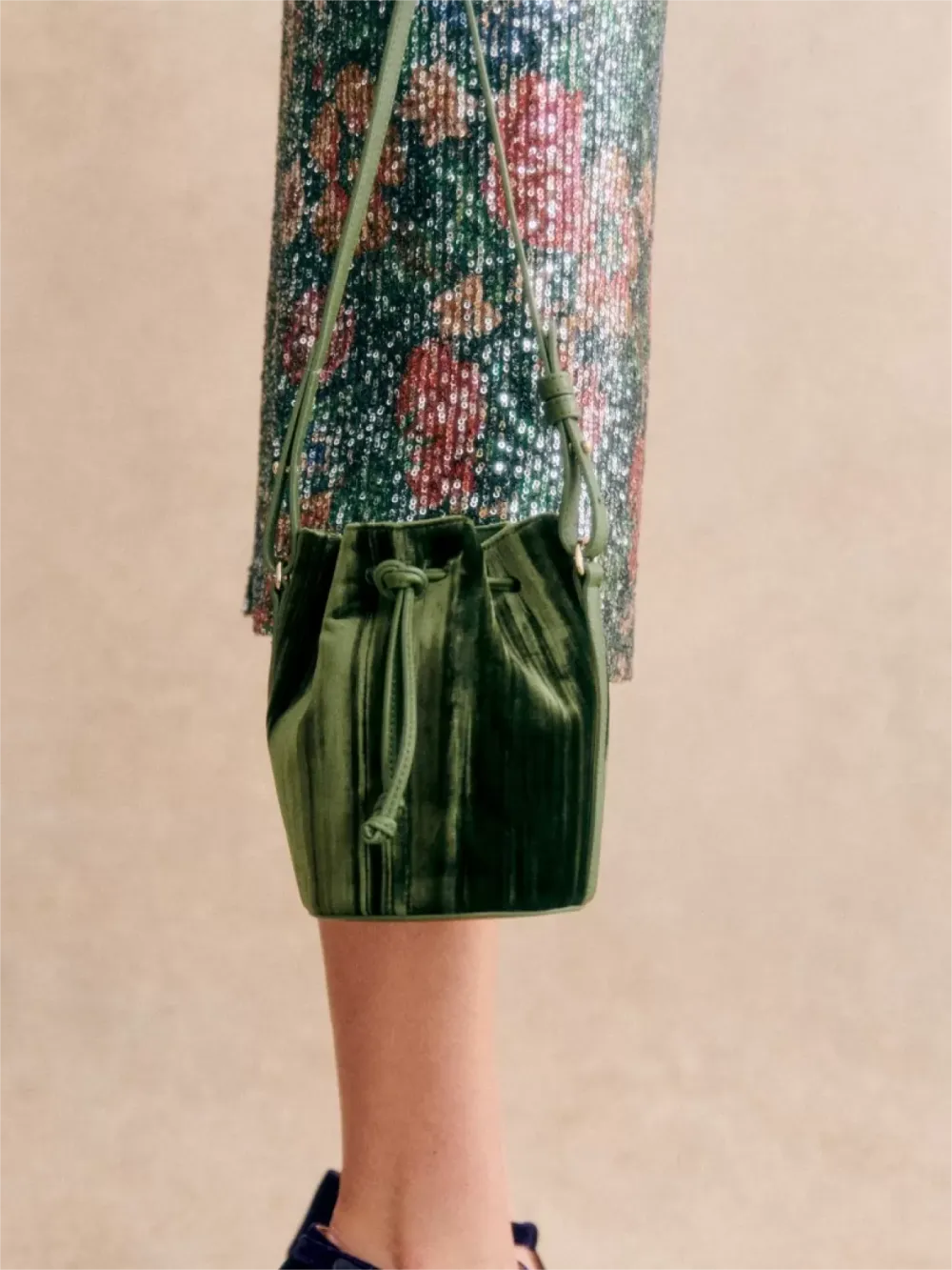 Plants Print Skirt