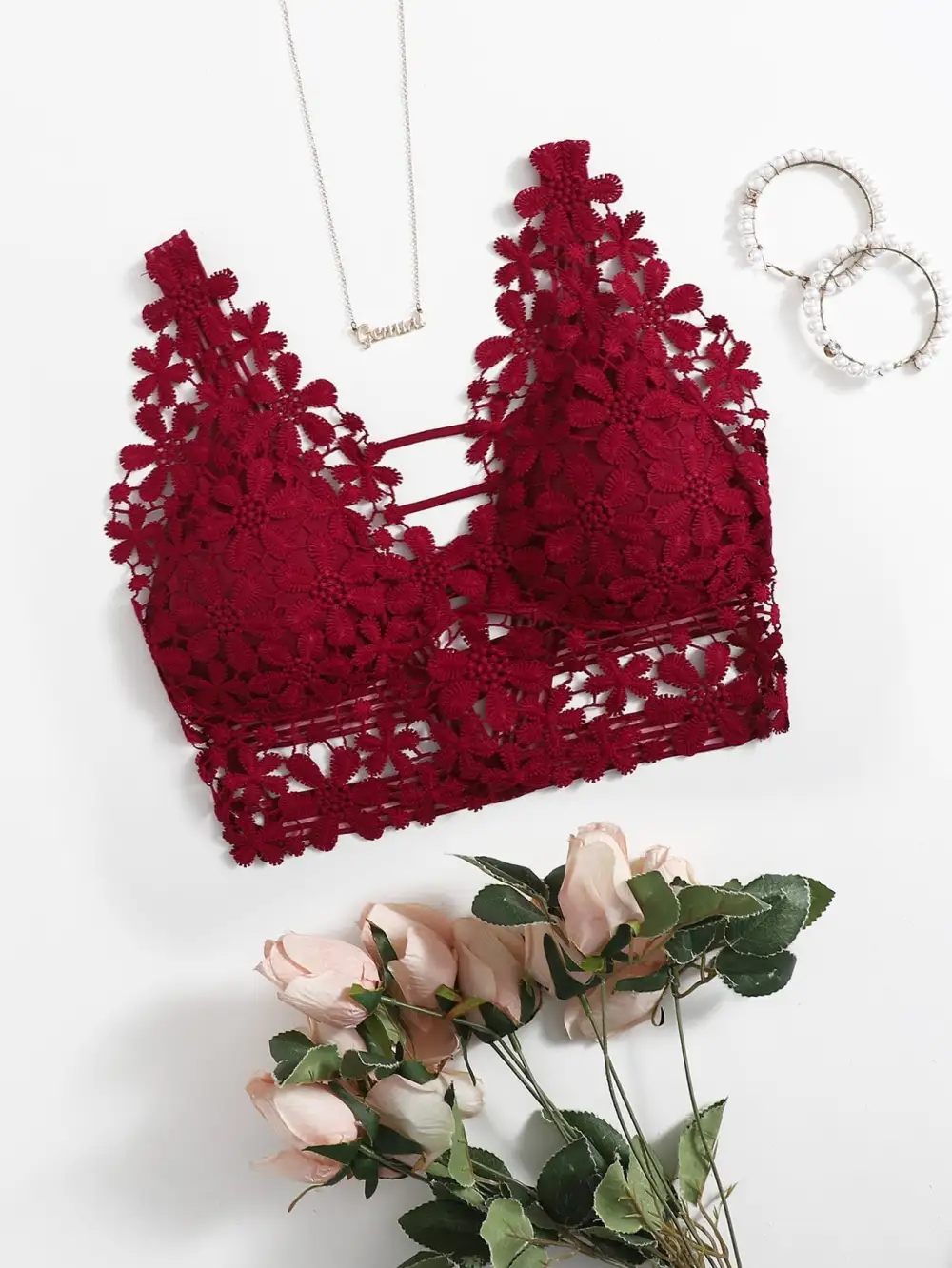 Lace Longline Bralette