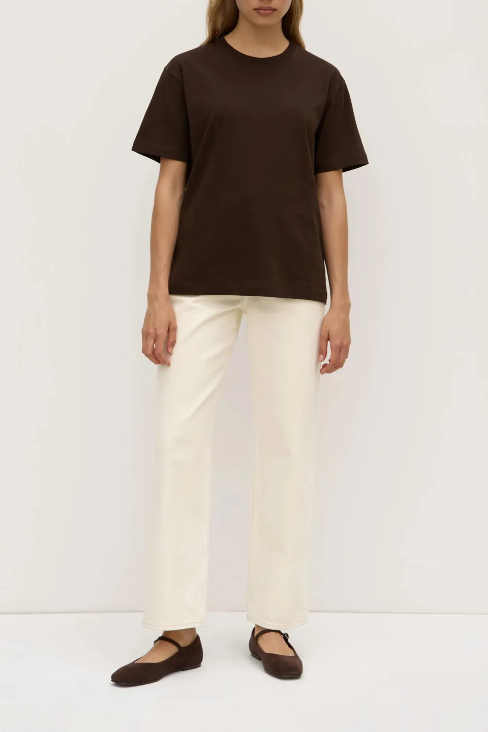 Pure Organic Cotton Round Neck Women's T-Shirt