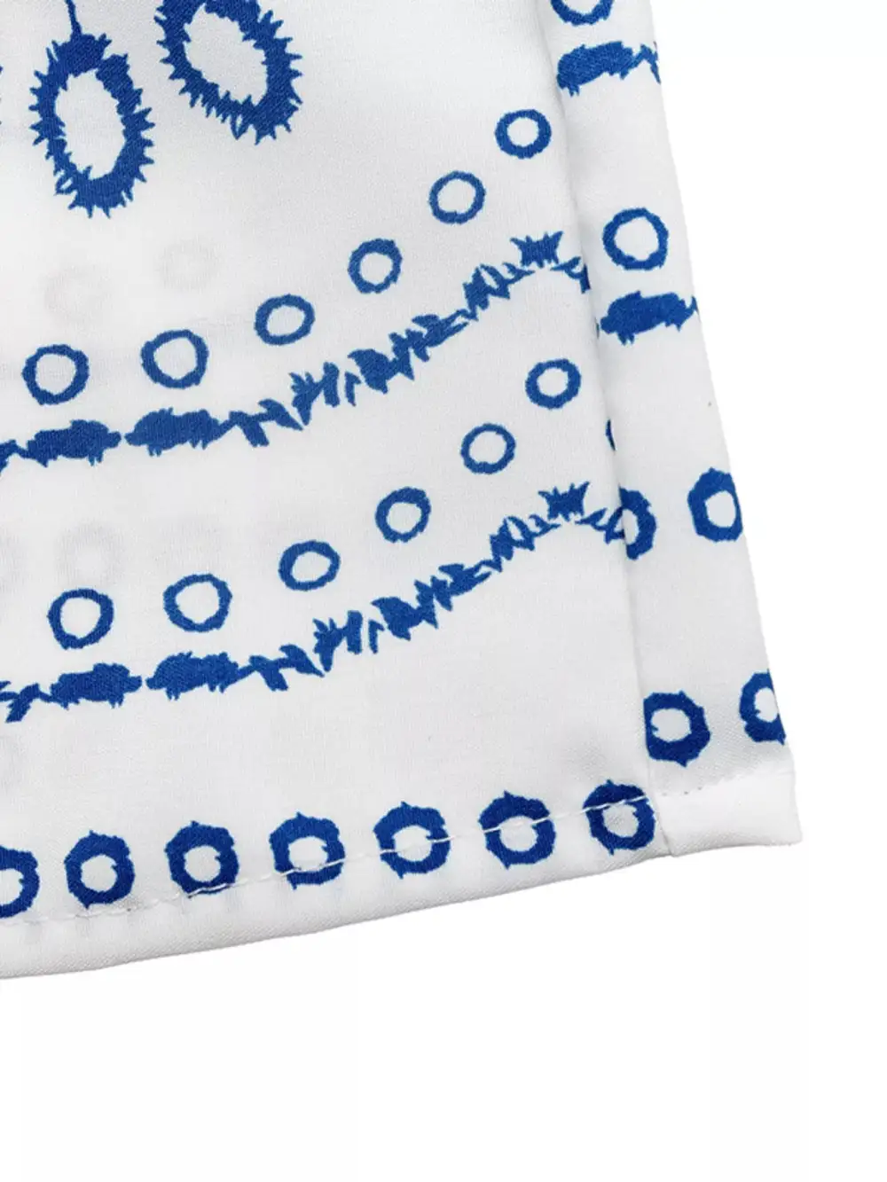 Chic Smocked Printed Skirt