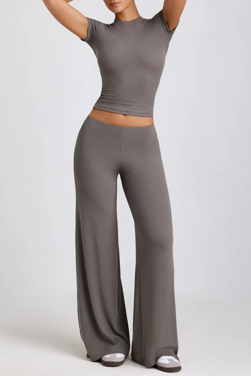 Daily Mid-Rise Straight Loose Women's Trousers