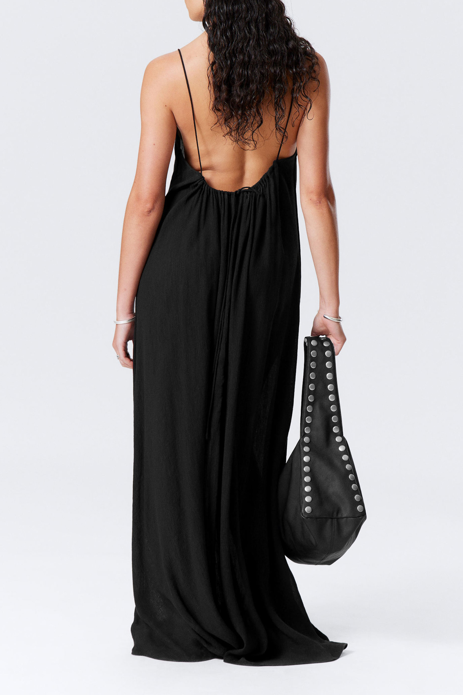 V-Neck Sleeveless Maxi Dress