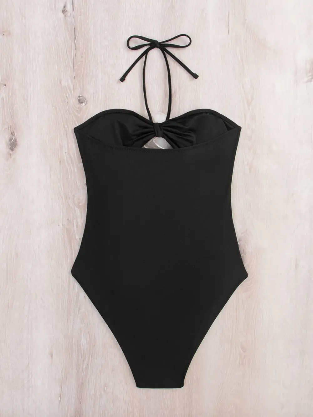 Women’s Three Dimensional Flower One-Piece Three Swimsuit