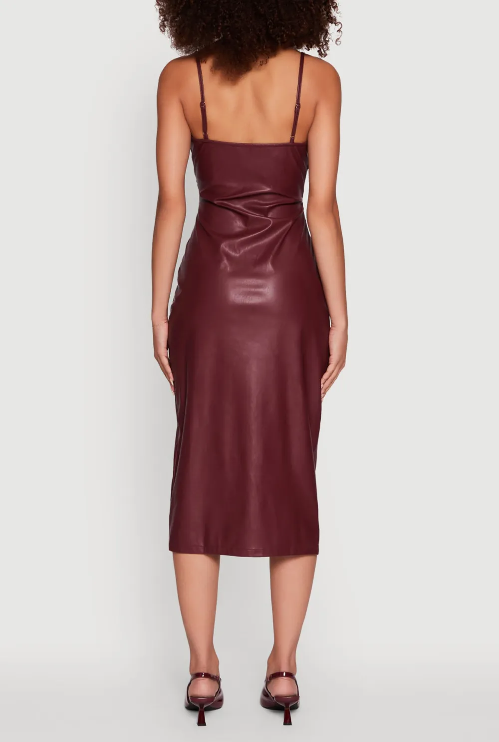 Leather Camisole Dress