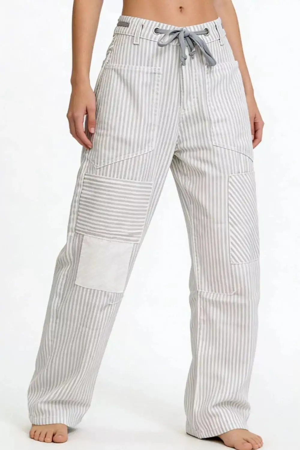 Weekend Striped Wide Leg Pants