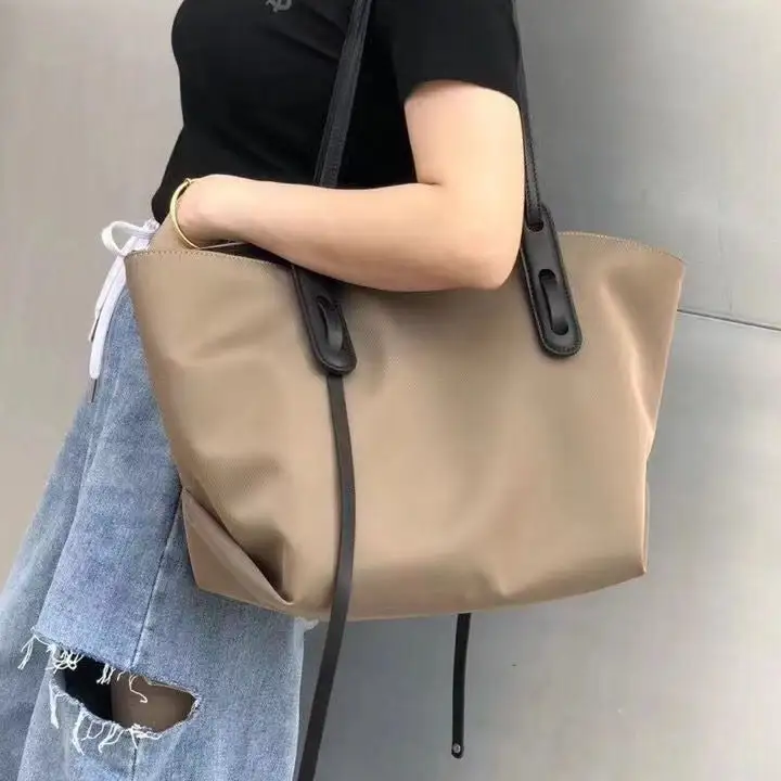 Roomy Nylon Tote Bag