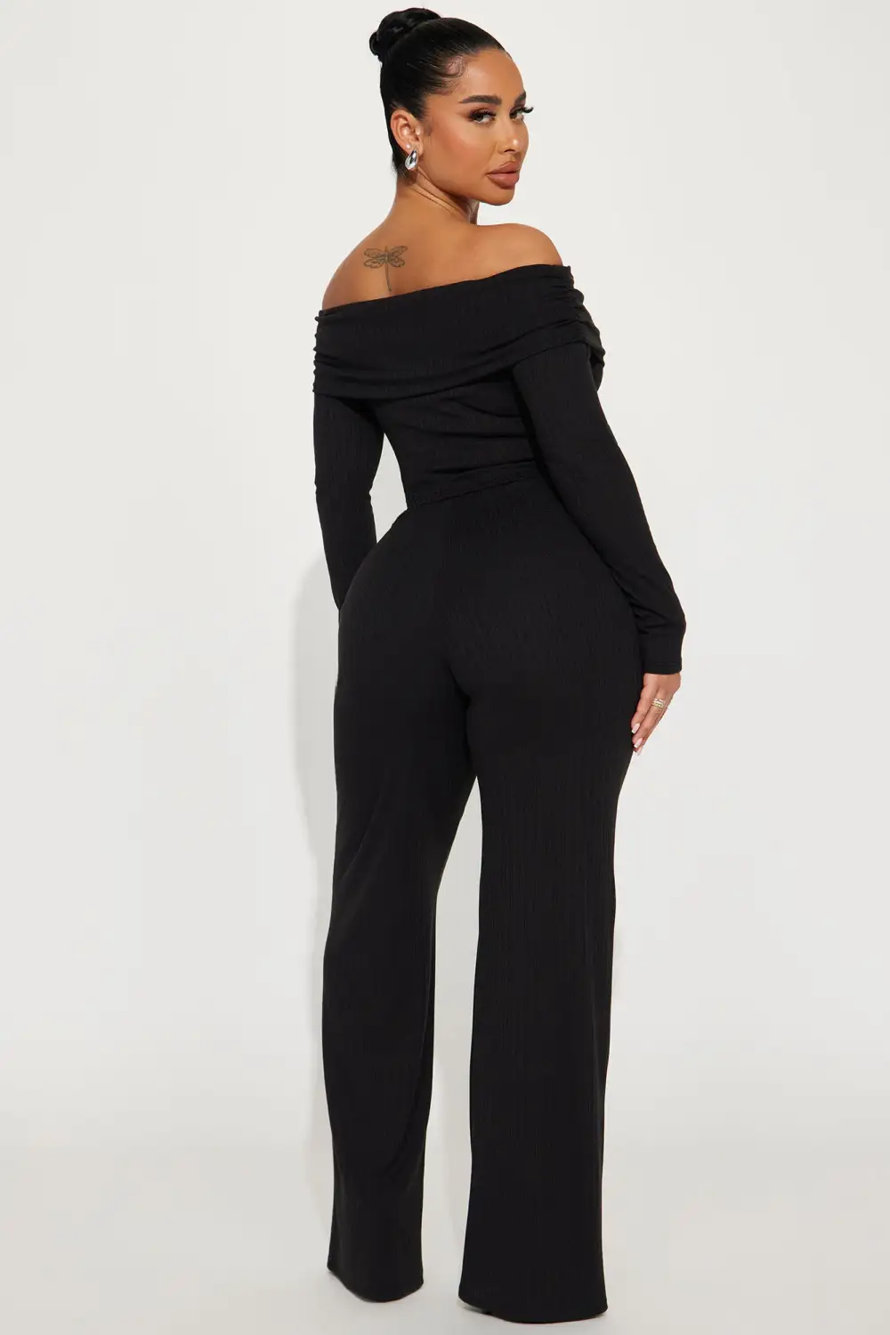 Always A Beauty Pant Set - Black