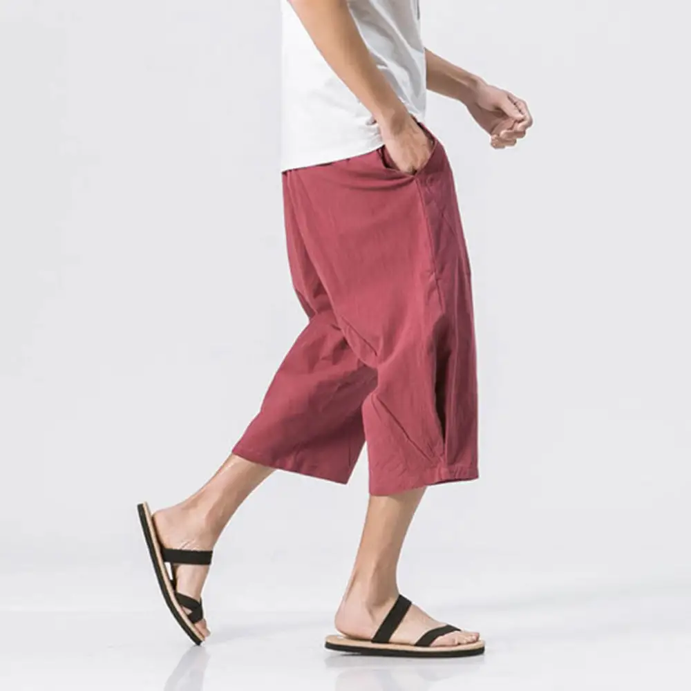 Lightweight Cropped Utility Pants