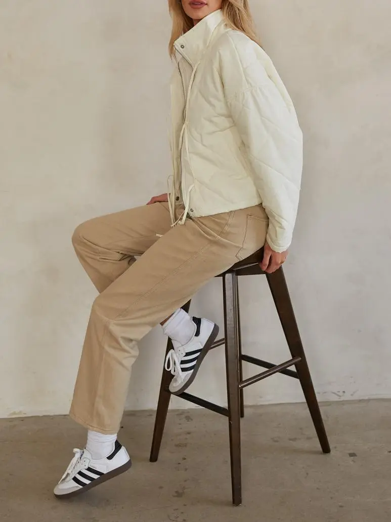 High Neck Puffer Jacket
