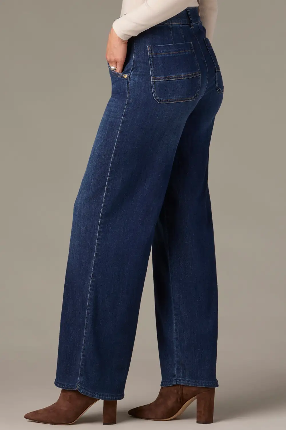 Petite Wide Leg Jeans