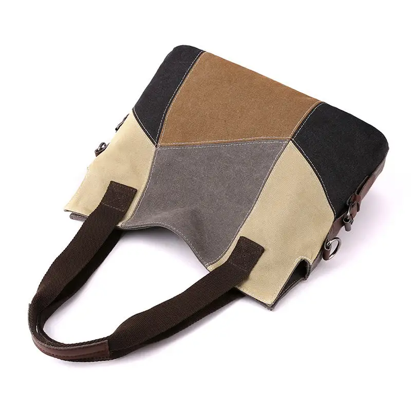 Roomy Canvas Shoulder Bag