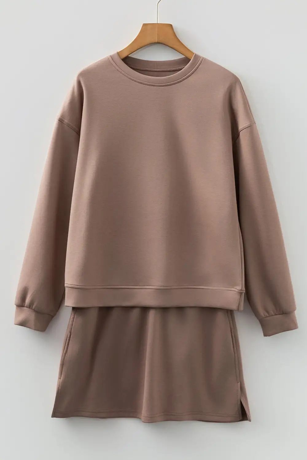 Comfy Drawstring Sweater Coordinated Set