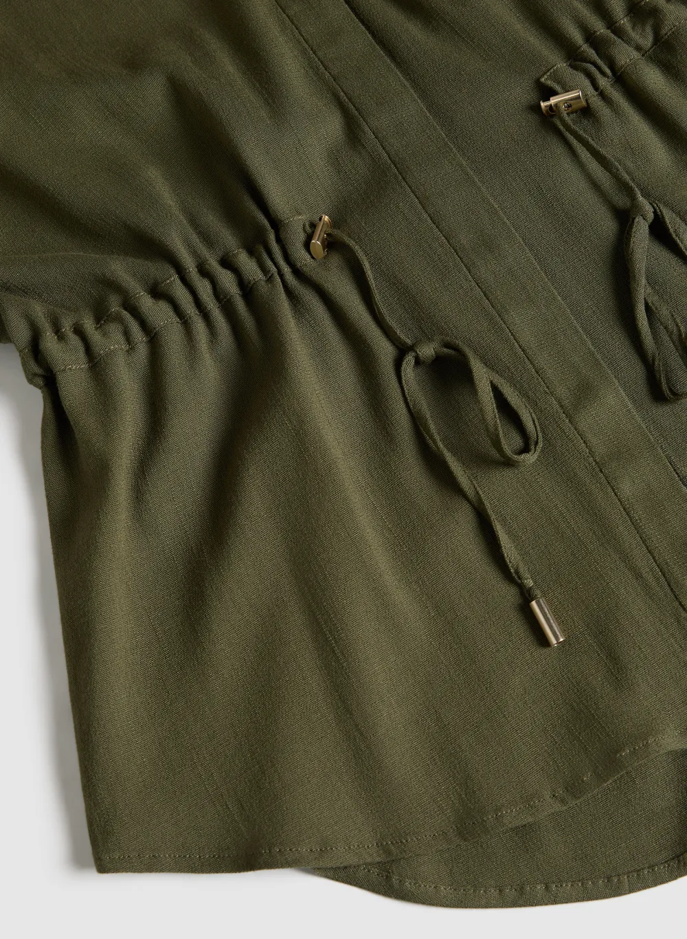 Versatile Casual Shirt In Safari Green