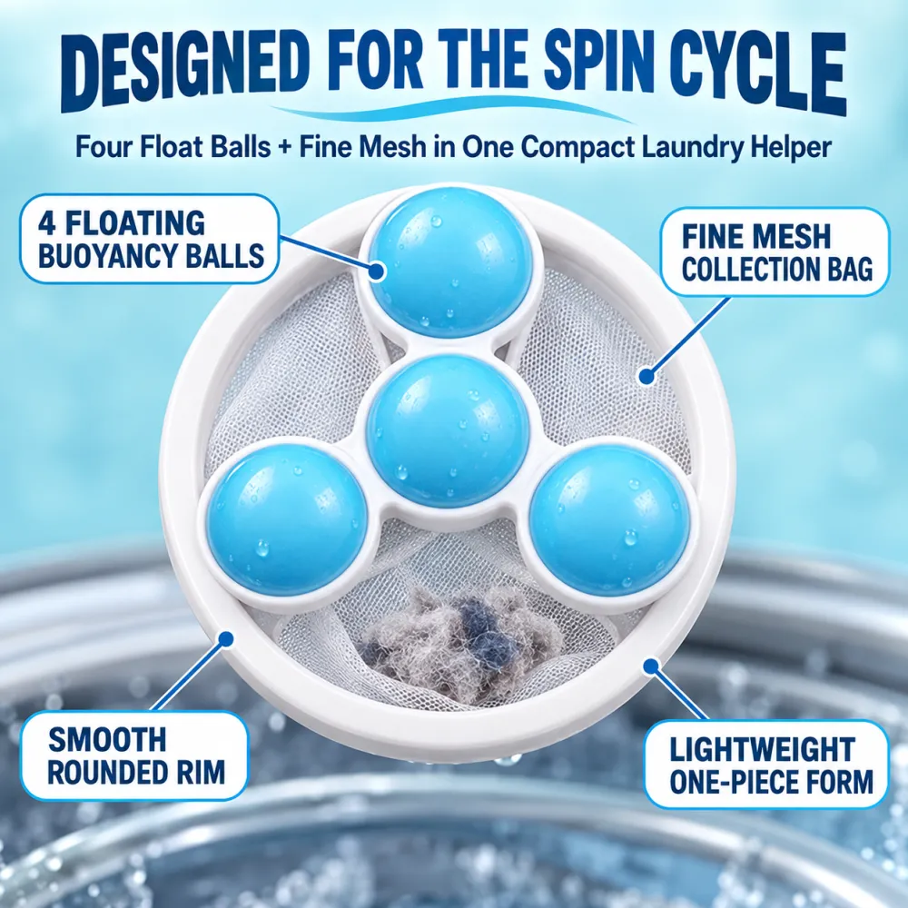 Washing Machine Floating Lint Hair Catcher Filter