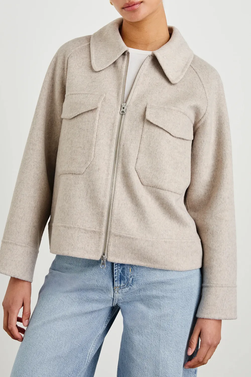 Classic Wool Aviation Jacket