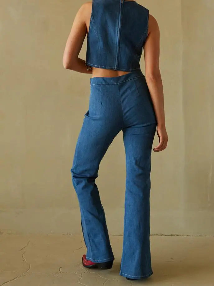 Denim Flare Jeans