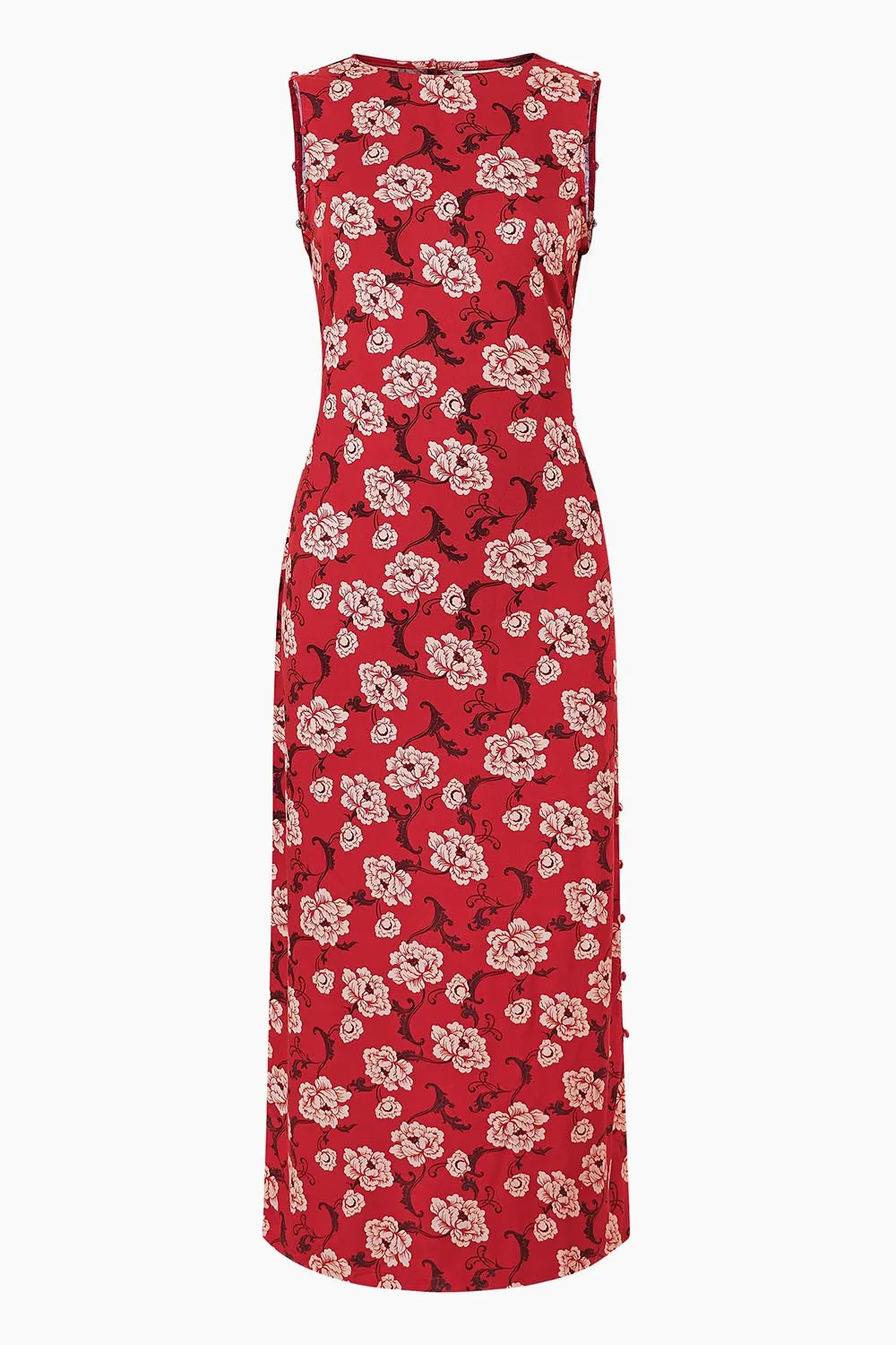 Convertible Floral Print Dress
