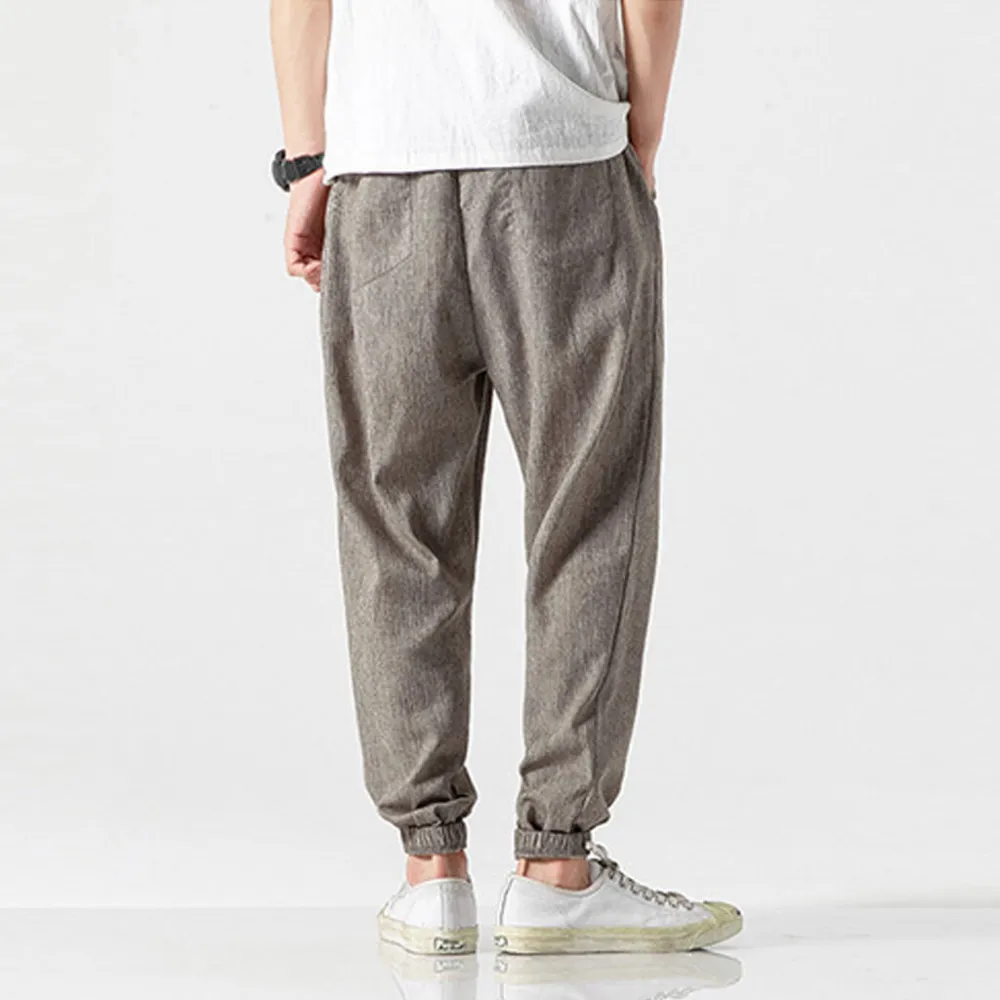 Lightweight Wide Harem Pants
