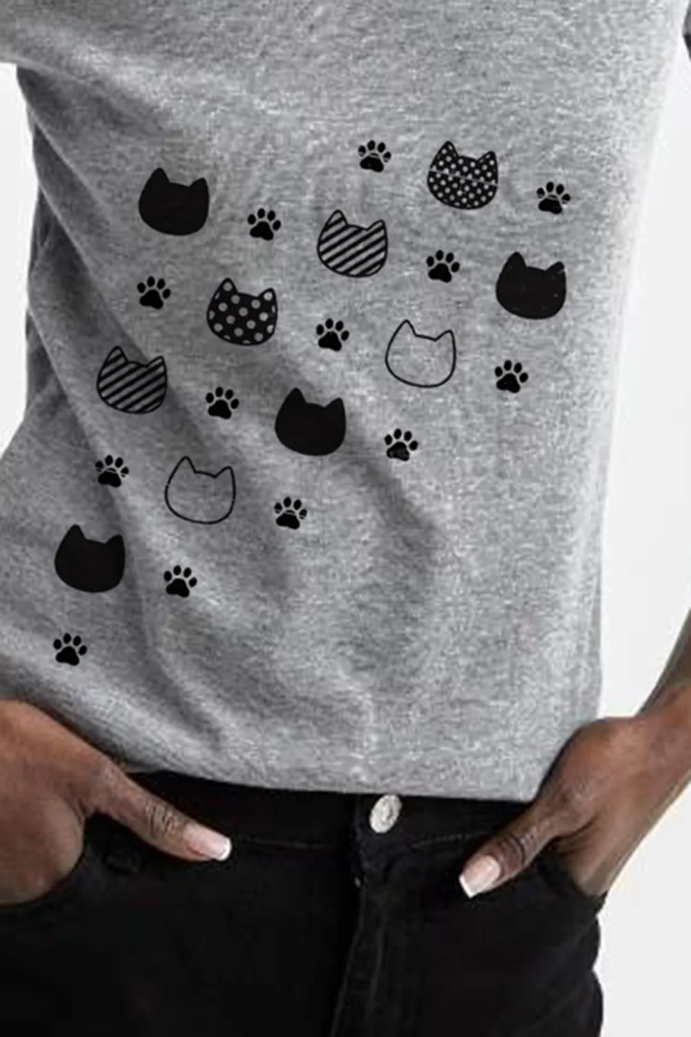 Slim Fit V Neck Short Sleeve T-Shirt