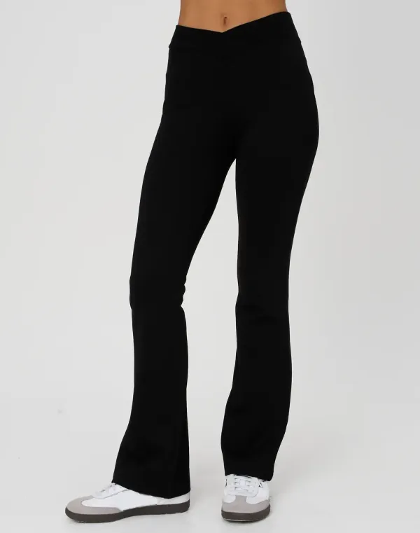 V Front Fitted Pant