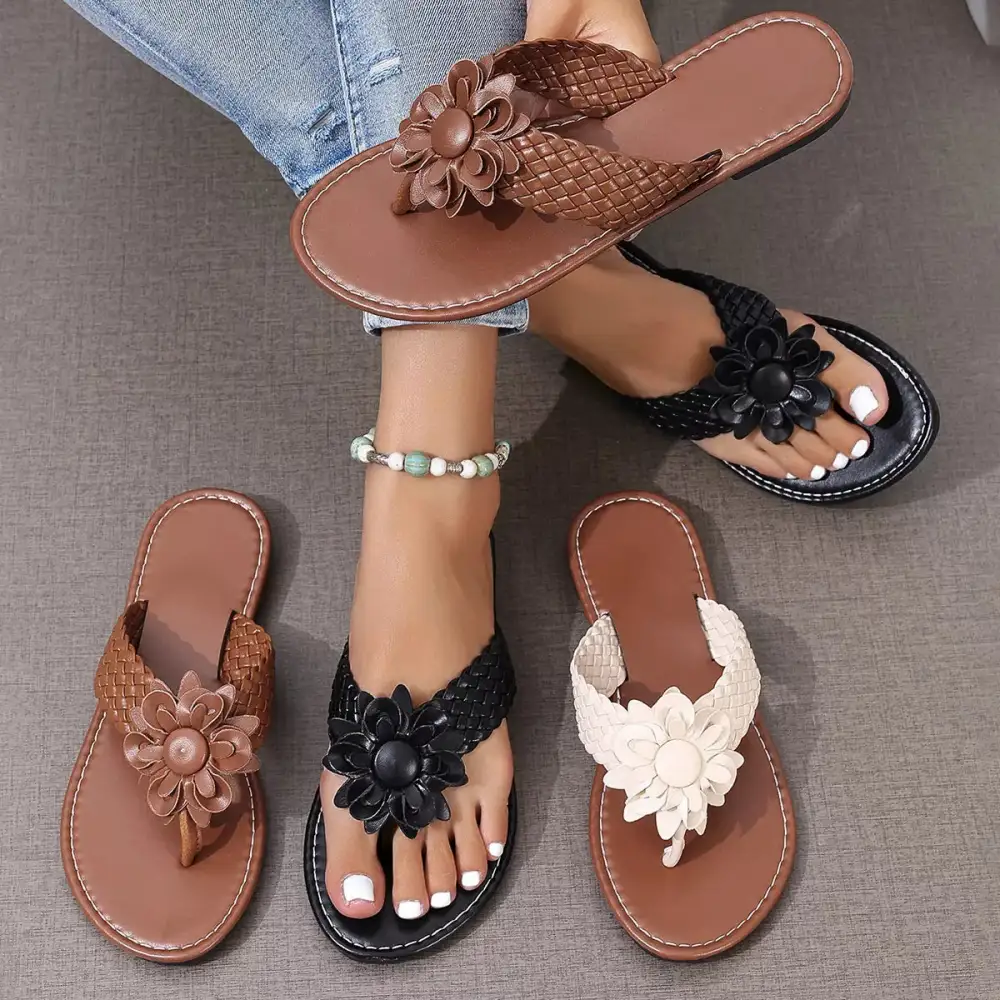 Flower Toe Sandals