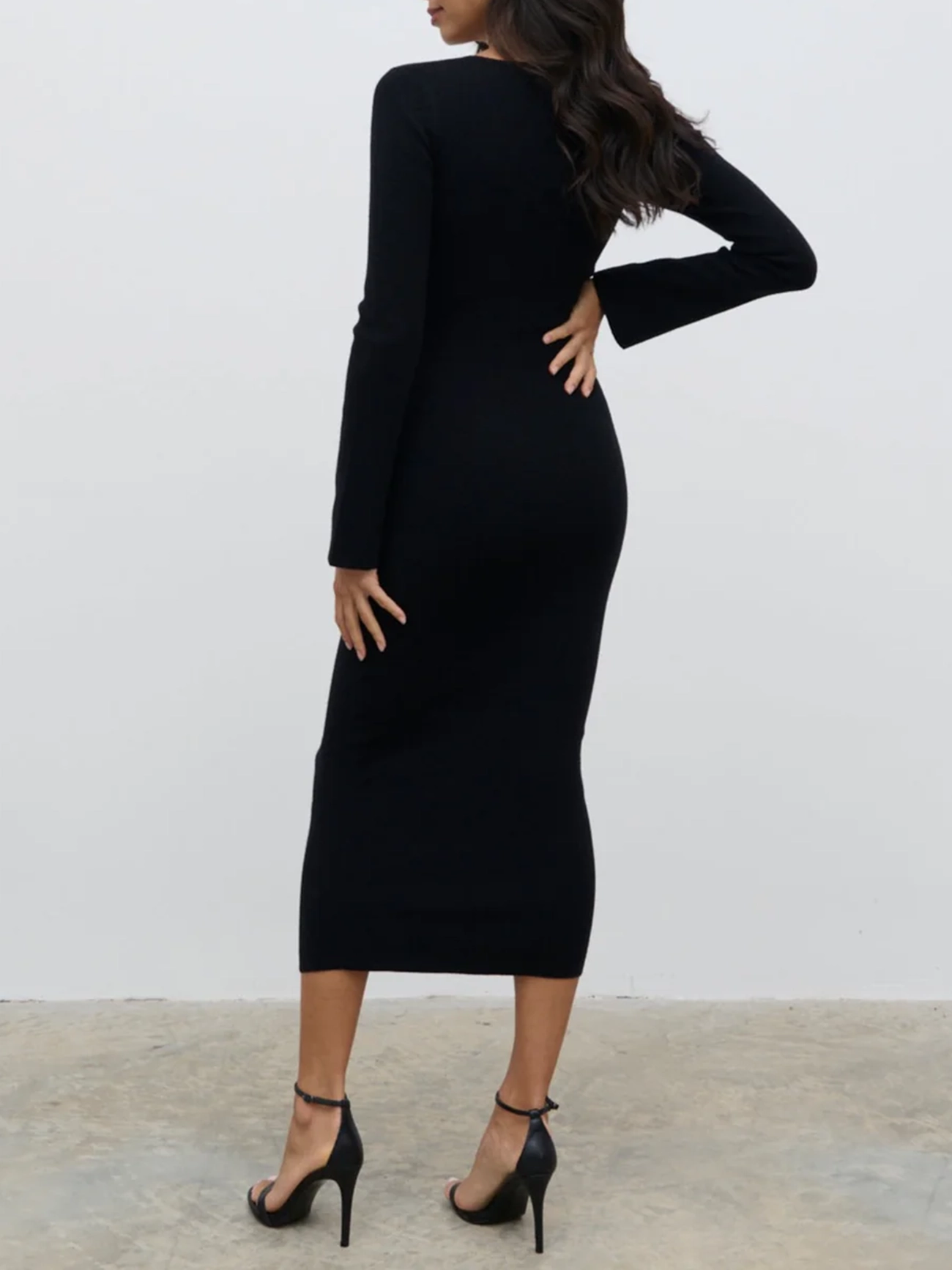 Wrap Midi Dress