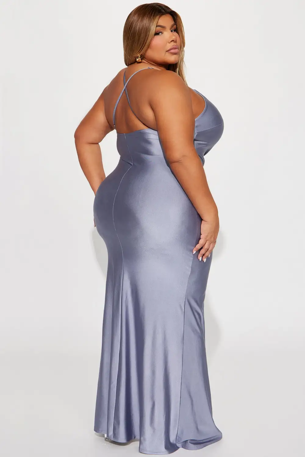 Cassandra Maxi Dress - Silver