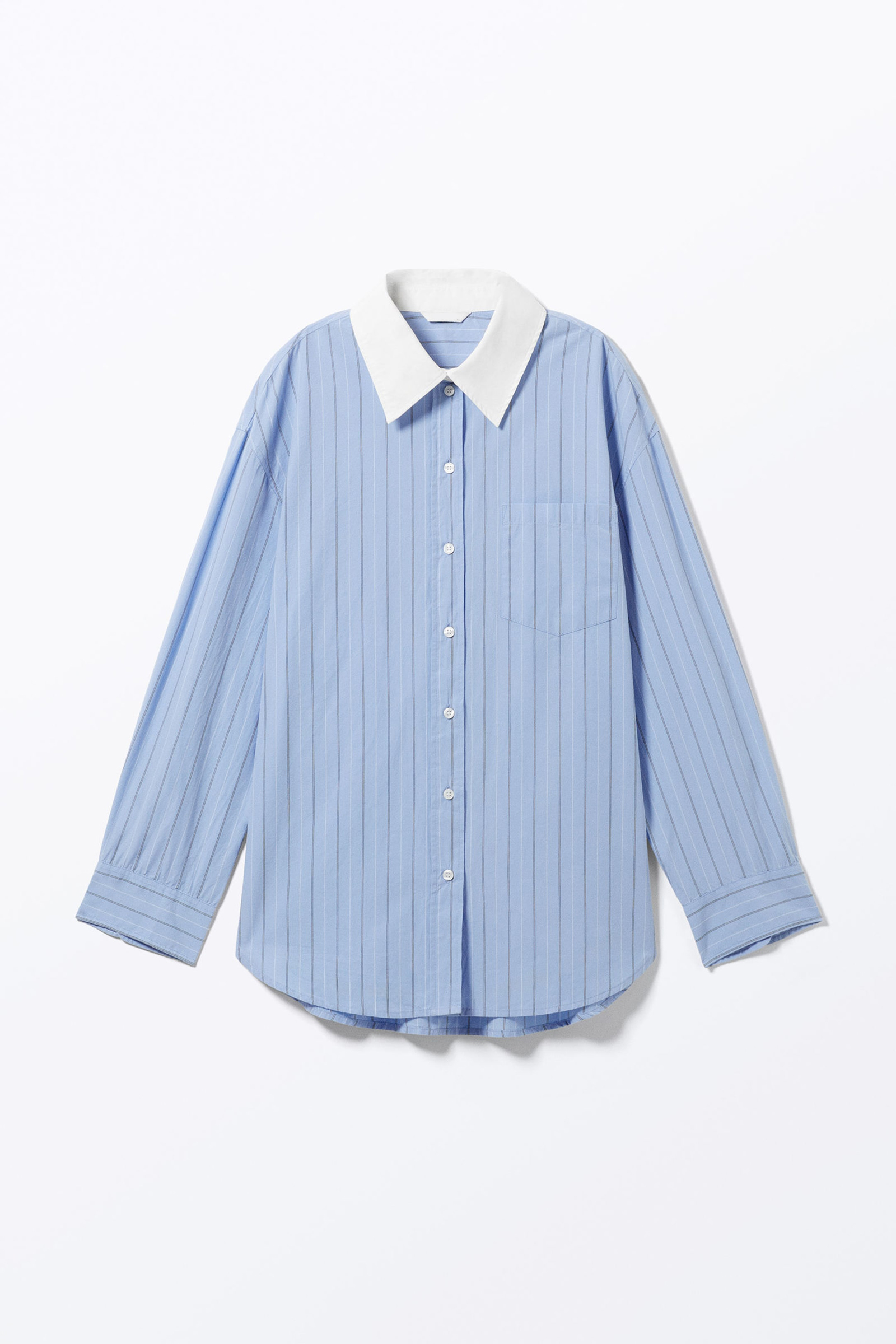 Button Up Drop Shoulder Shirt