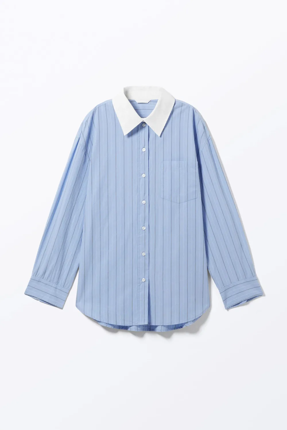 Button Up Drop Shoulder Shirt