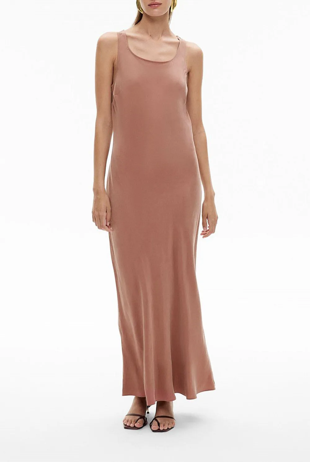 Streamlined Halter Dress