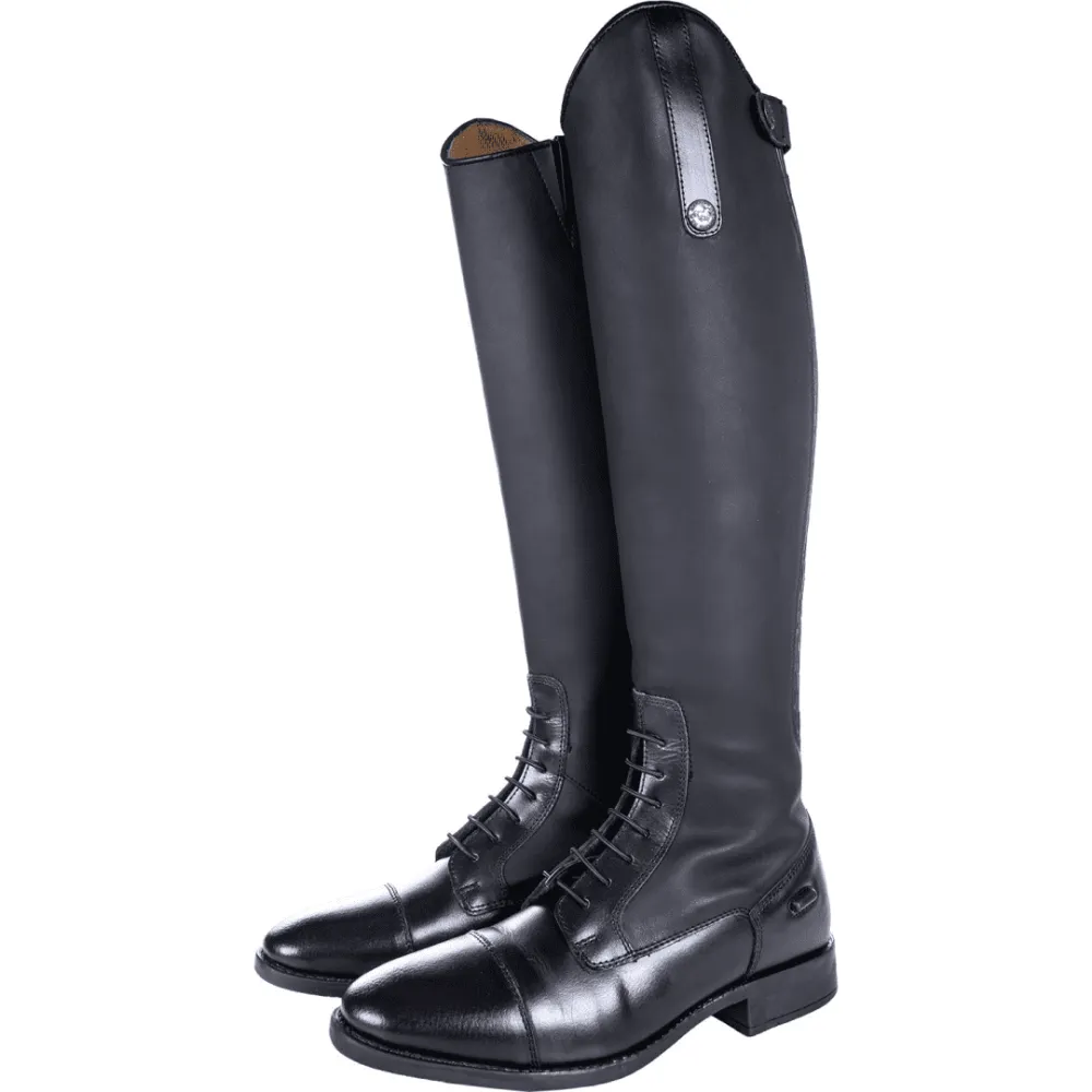 Zip Riding Boots