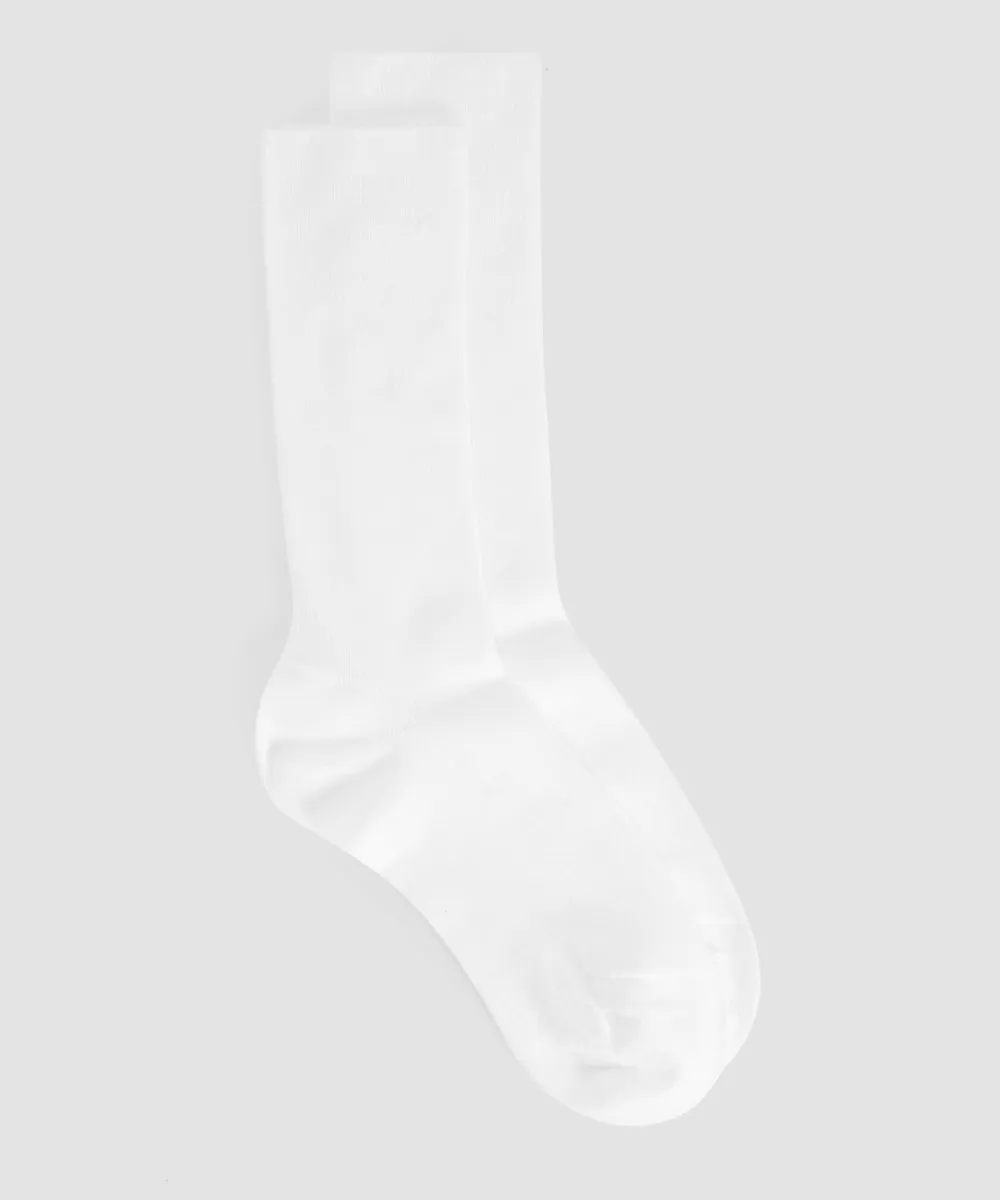 Casual Style Cotton Crew Sock